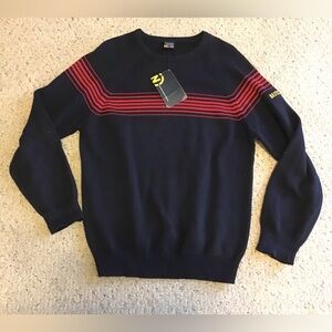NAUTICA NWT WOMENS XL 16/18 CLASSIC NAVY SWEATER BOATING YACHT NAUTICAL